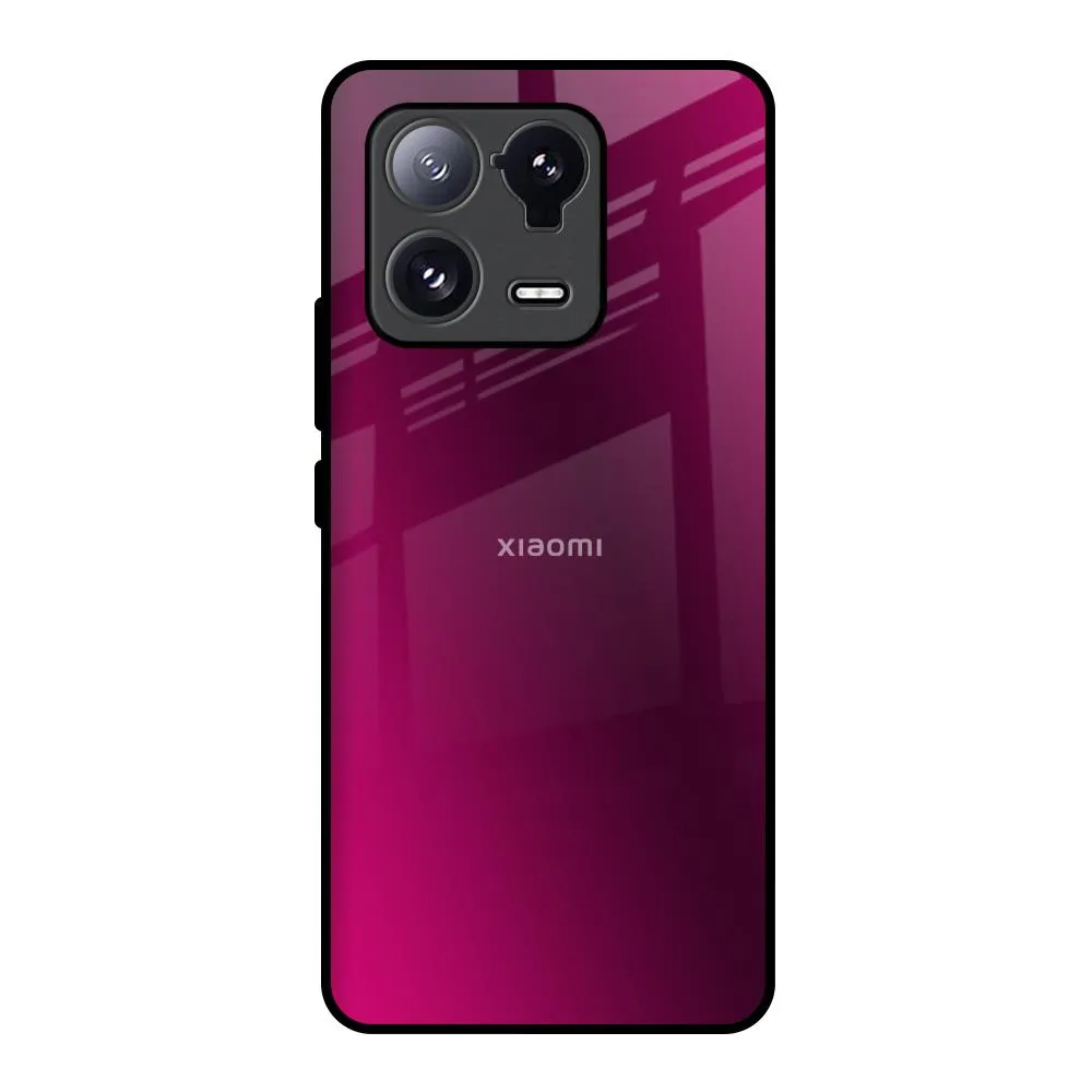 Soft Interior Compact Grip Pink Burst Glass Case for Mi 13 Pro