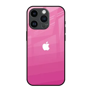 Pink Ribbon Caddy Glass Case for iPhone 14 Pro elegant design