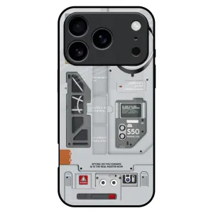 Lightweight texture Plasma Shield Glass Case for iPhone 17 Pro Max