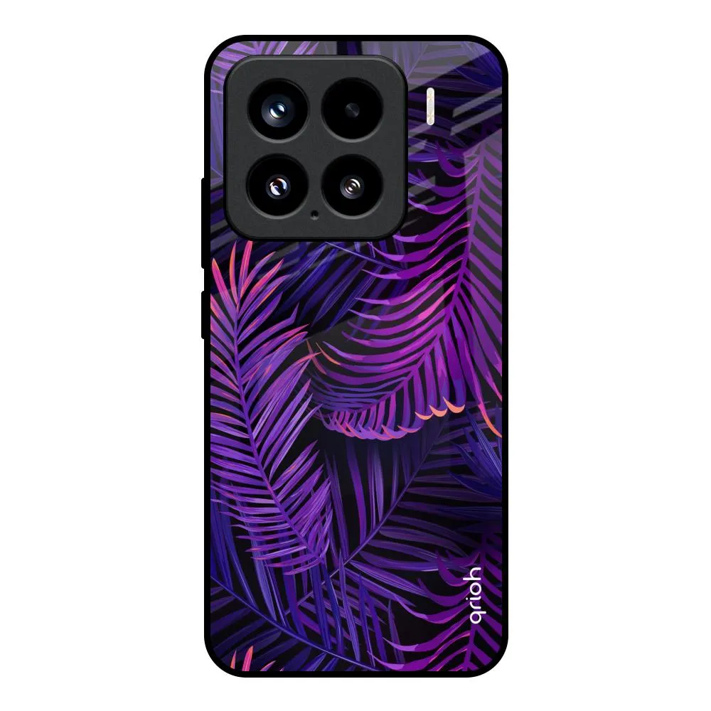 Light Frame Soft Finish Plush Nature Glass Case for Mi 15 5G