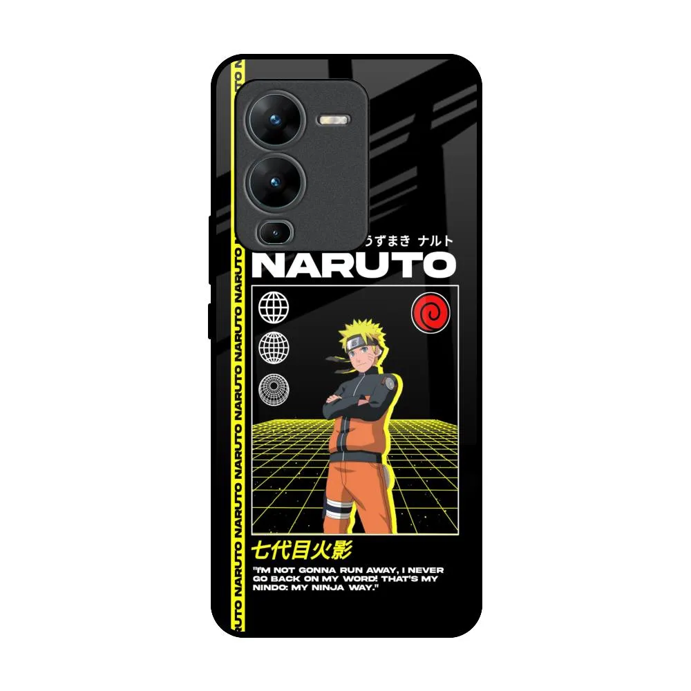 Modern Aesthetic Eco Friendly Ninja Way Glass Case for Vivo V25 Pro