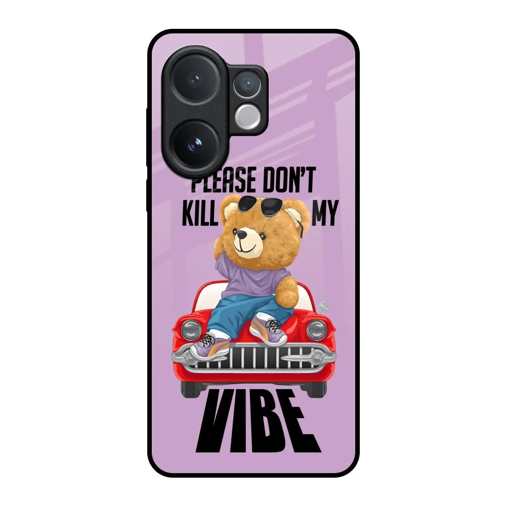 Don't Kill My Vibe Glass Case for Vivo V60 5G Everyday Protection Lightweight Build Quality