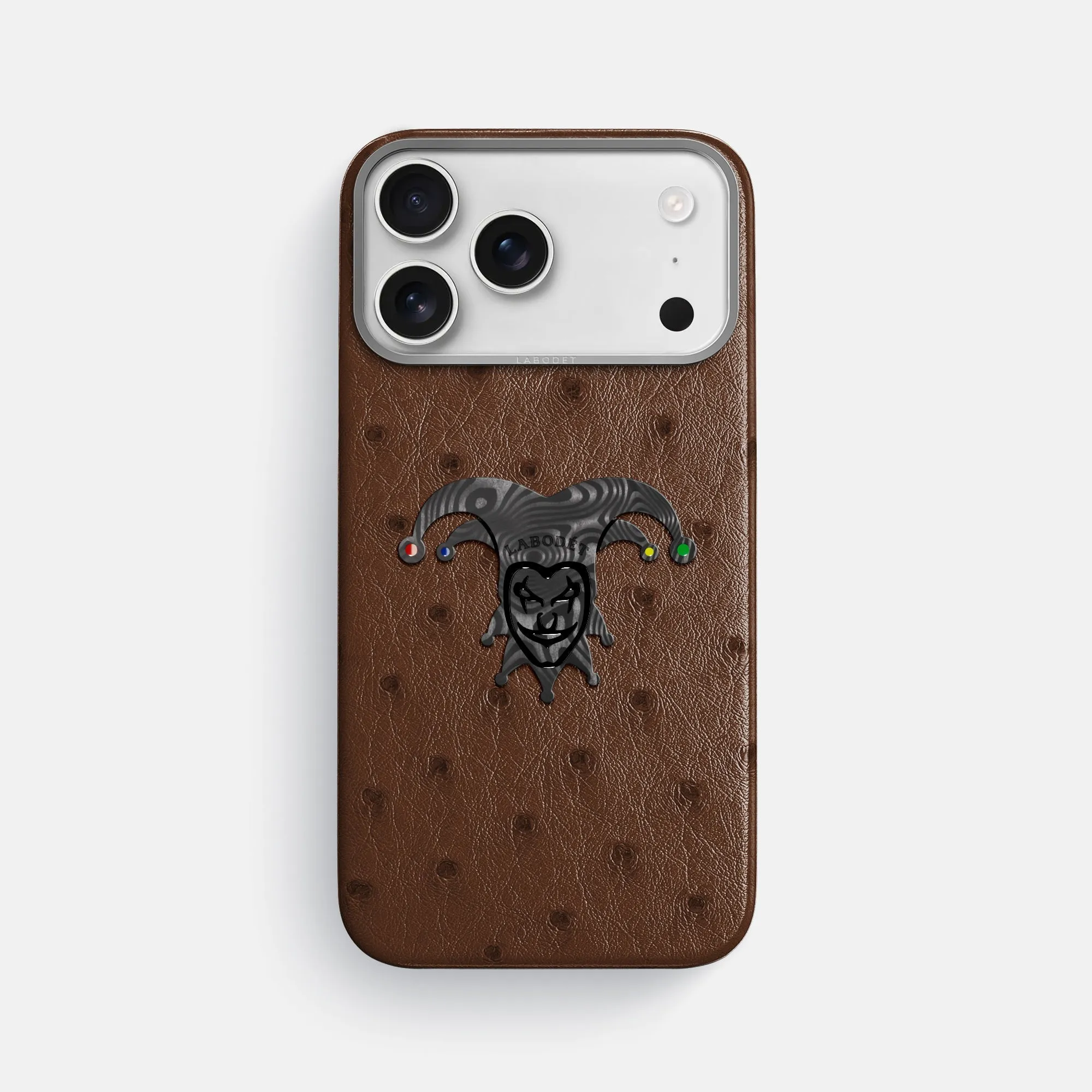 Classic Case With Carbon Joker For iPhone 17 Pro Max In Ostrich Soft Interior