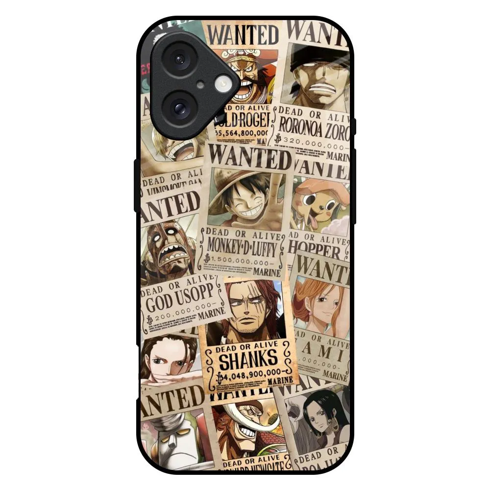 Durable Pattern Dead Or Alive Glass Case for iPhone 16 Plus