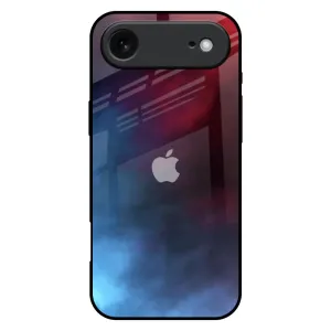 Soft Design Trendy Design Smokey Watercolor Glass Case for iPhone 17 Air