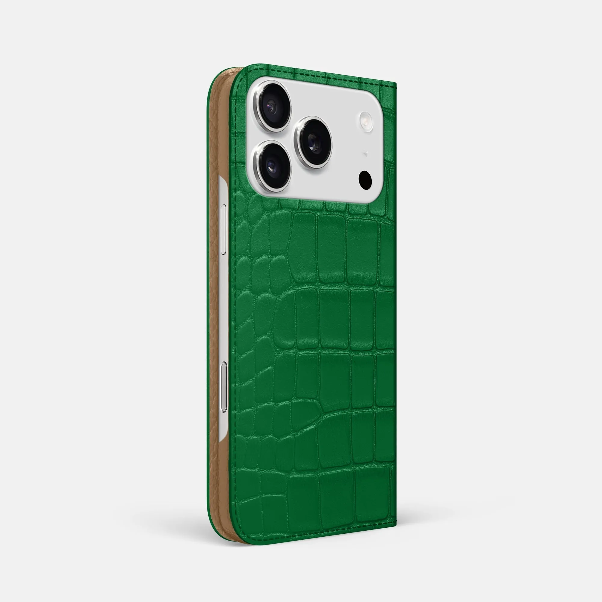 Folio Slim Case For iPhone 17 Pro Max In Alligator Refined Craftsmanship Protective Build