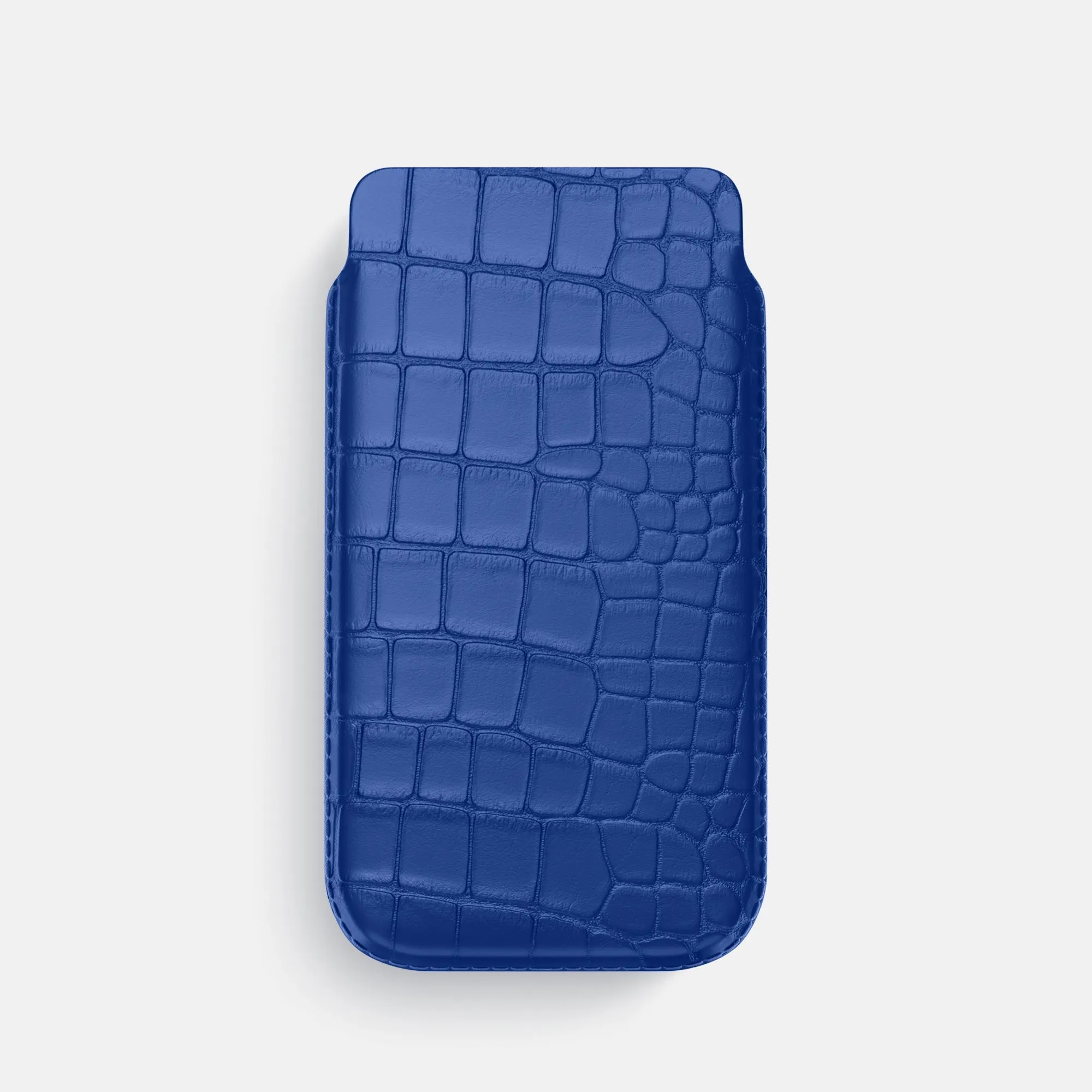 Pouch Case For iPhone 17 Pro In Alligator Fashion Detail