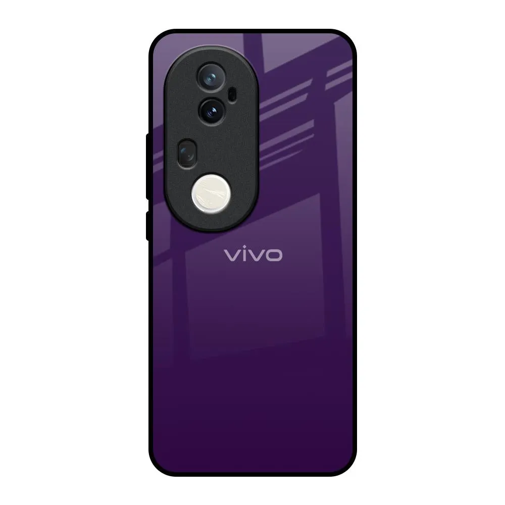 Smooth Craftsmanship Everyday Carry Dark Purple Glass Case for Vivo T4 Ultra 5G