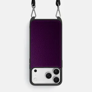 Minimal Form Raised Bezels Crossbody Sport Case For iPhone 17 Pro Max In Calf
