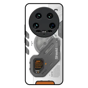 custom design Color Pattern Liberty Cyber Glass Case for Mi 14 Ultra 5G