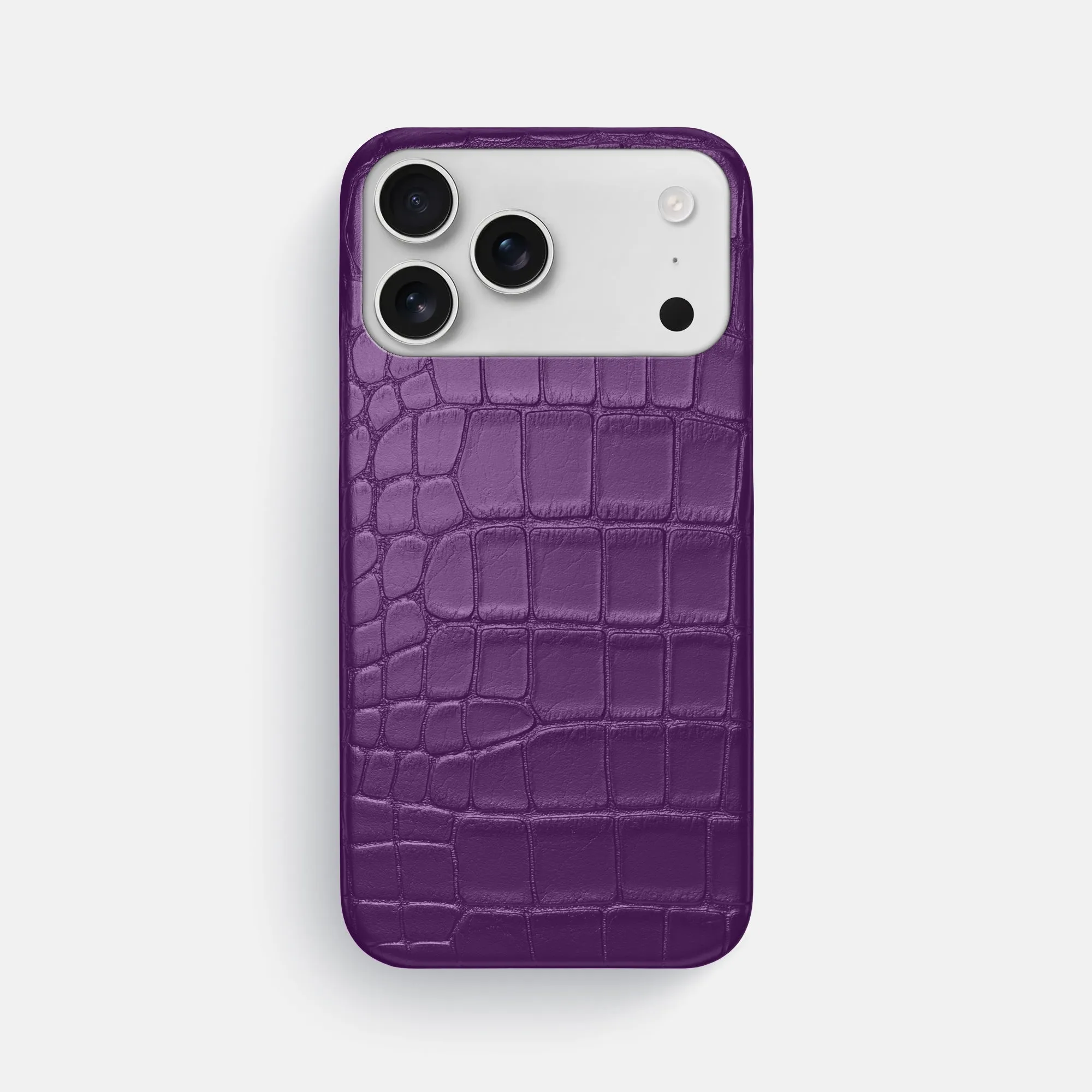Slim Case For iPhone 17 Pro Max In Alligator Light Structure