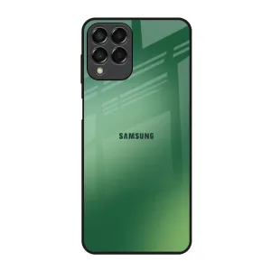 Stylish Finish Green Grunge Texture Glass Case for Samsung Galaxy M53 5G