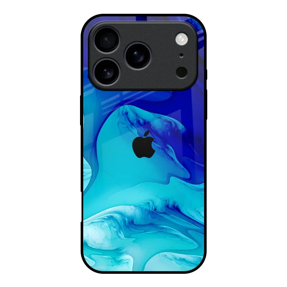 Raging Tides Glass Case for iPhone 17 Pro Comfort Grip Compact Pattern