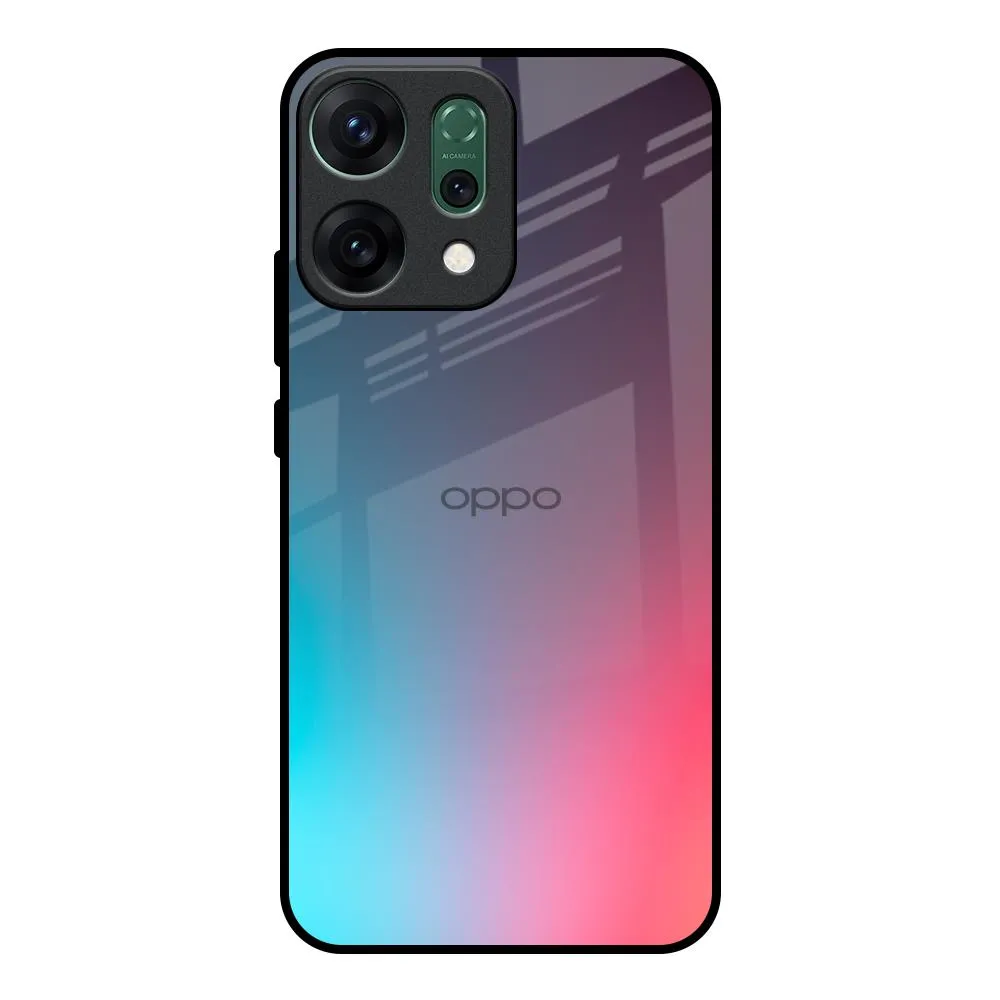 Sleek Appearance Elegant Build Rainbow Laser Glass Case for Oppo Reno14 Pro 5G