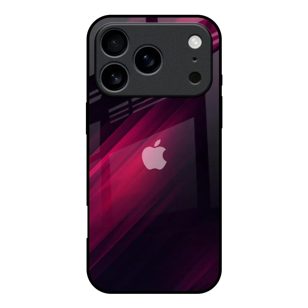 Razor Black Glass Case for iPhone 17 Pro Comfort Build Layer
