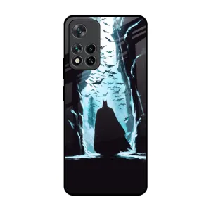 Soft Material Dark Man In Cave Glass Case for Mi 11i