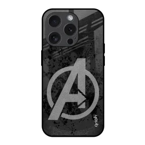 Sign Of Hope Glass Case for iPhone 15 Pro Glossy Pattern Refined Protection