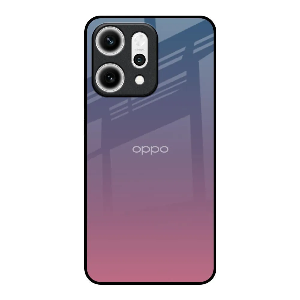 Sleek Appearance Smooth Texture Pastel Gradient Glass Case for Oppo Reno14 5G