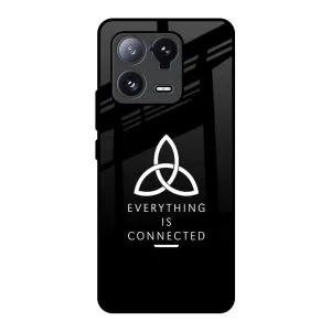 Strong Surface Comfort Detail Everything Is Connected Glass Case for Mi 13 Pro
