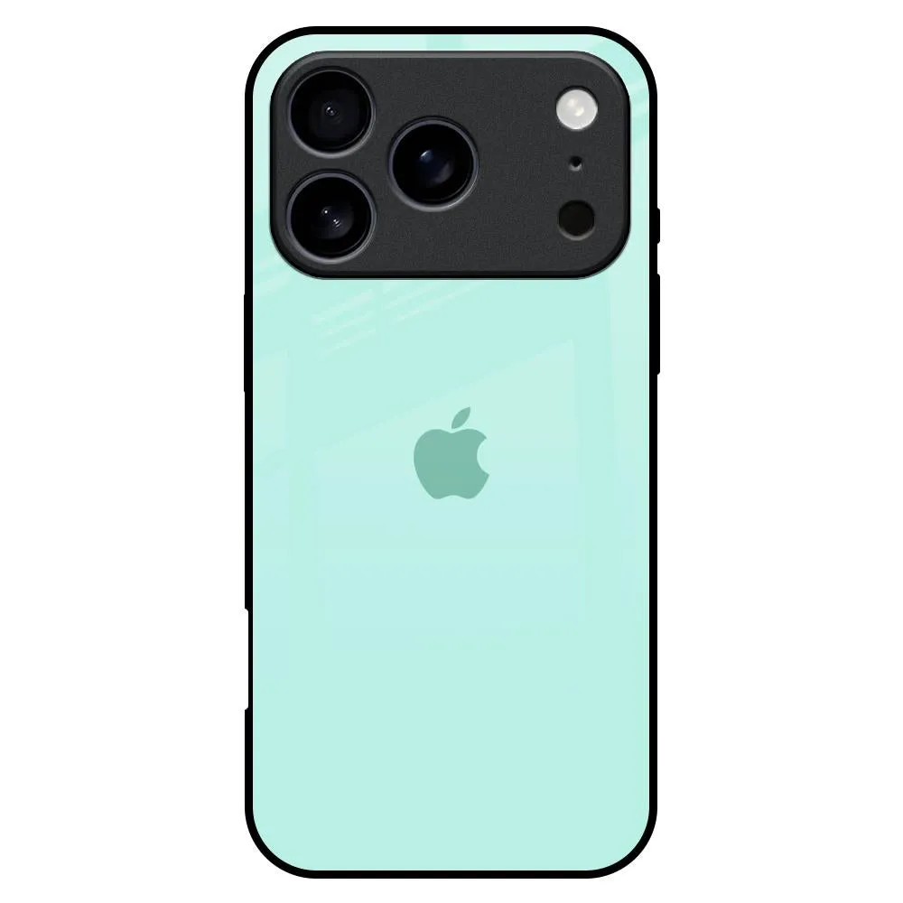 Teal Glass Case for iPhone 17 Pro Max High Durability Stylish grip