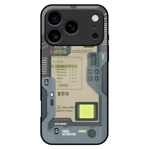 Matte Look Finish Art Station Glass Case for iPhone 17 Pro Max