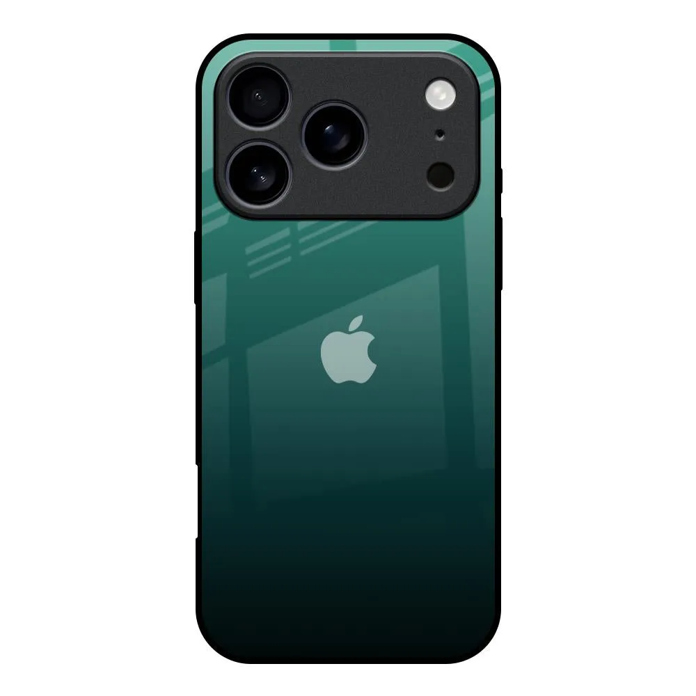 Ergonomic grip Lightweight Protection Palm Green Glass Case For iPhone 17 Pro