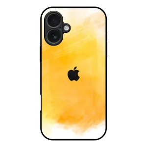 Rustic Orange Glass Case for iPhone 17 Stylish Finish