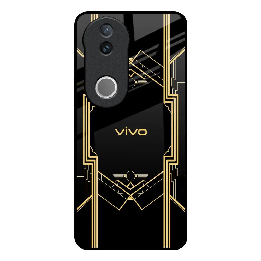 Modern Texture Camera Protection Sacred Logo Glass Case for IQOO Z10R 5G