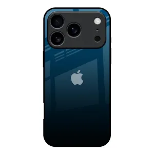 Scratchproof Surface Bold colors Sailor Blue Glass Case For iPhone 17 Pro