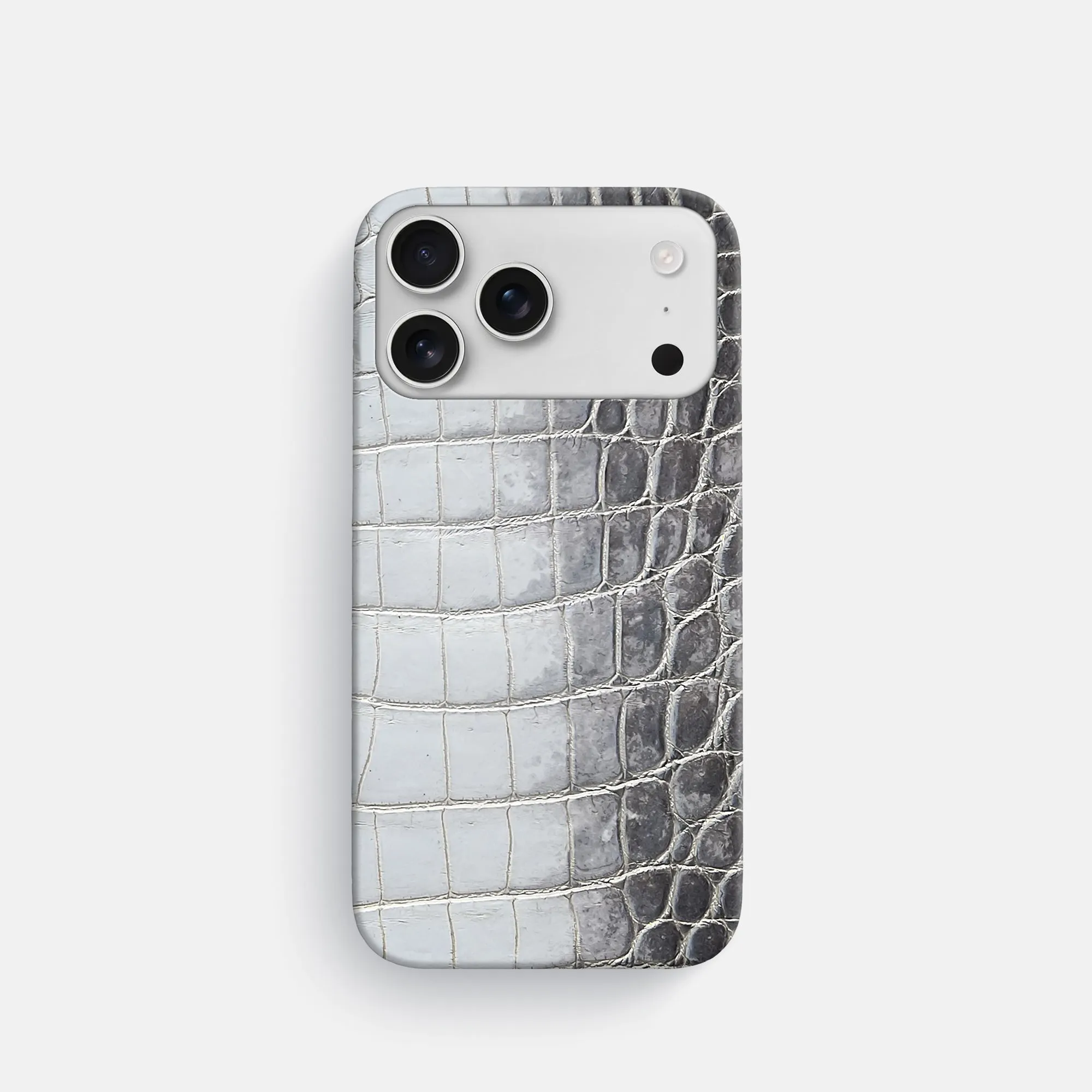 Slim Case For iPhone 17 Pro In Himalayan Crocodile Clean Texture