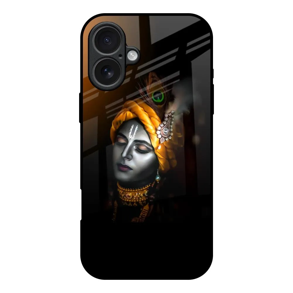 Ombre Krishna Glass Case for iPhone 17 Smooth Feel