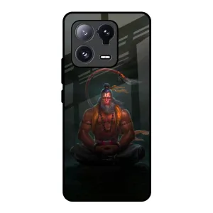 Elegant Build Professional Style Lord Hanuman Animated Glass Case for Mi 13 Pro