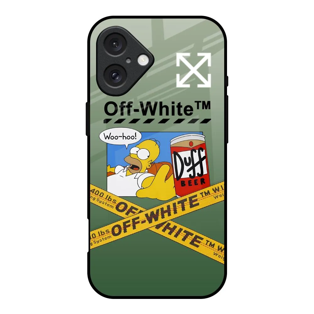 Duff Beer Glass Case for iPhone 16 Protective Shell