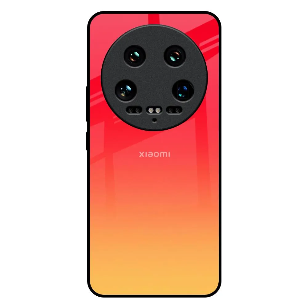 Compact Pattern Soft Touching Sunbathed Glass case for Mi 14 Ultra 5G