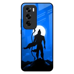 Minimal Feel God Glass Case for Oppo Reno 12 Pro 5G