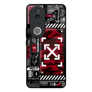 Technology Art Glass Case for IQOO Z10R 5G Professional Style