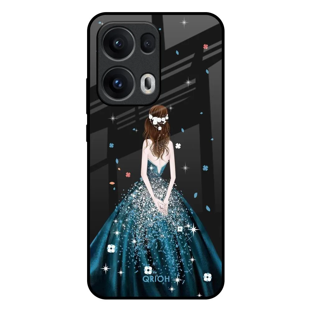 Shock Proof Queen Of Fashion Glass Case for Oppo Reno13 Pro 5G