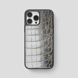 Sport Case For iPhone 14 Pro Max In Himalayan Crocodile Compact Style Luxury Finish