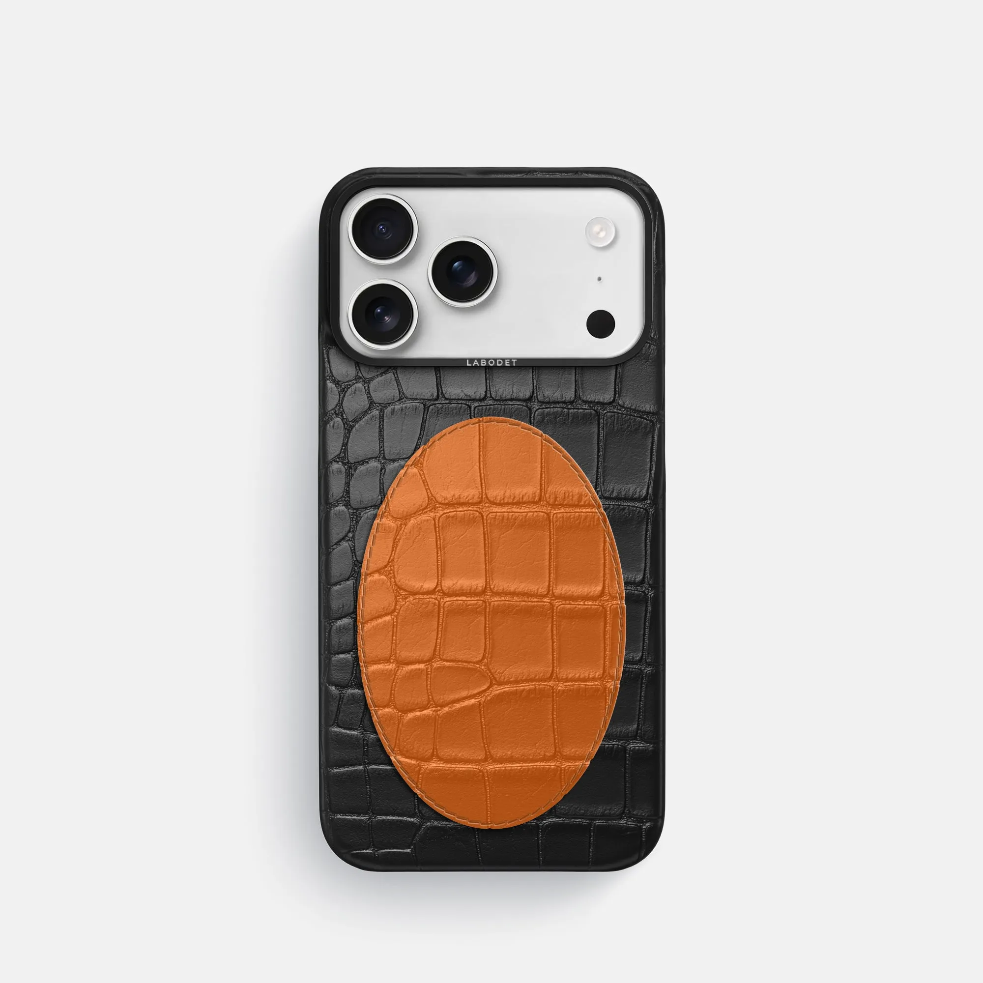 Modern Design Classic Case With Oval For iPhone 17 Pro In Alligator