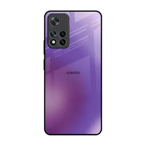 Travel Ready Ultraviolet Gradient Glass Case for Mi 11i