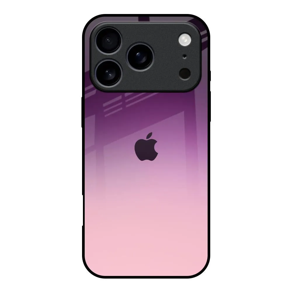 Purple Gradient Glass case for iPhone 17 Pro Rugged Edge Daily Style