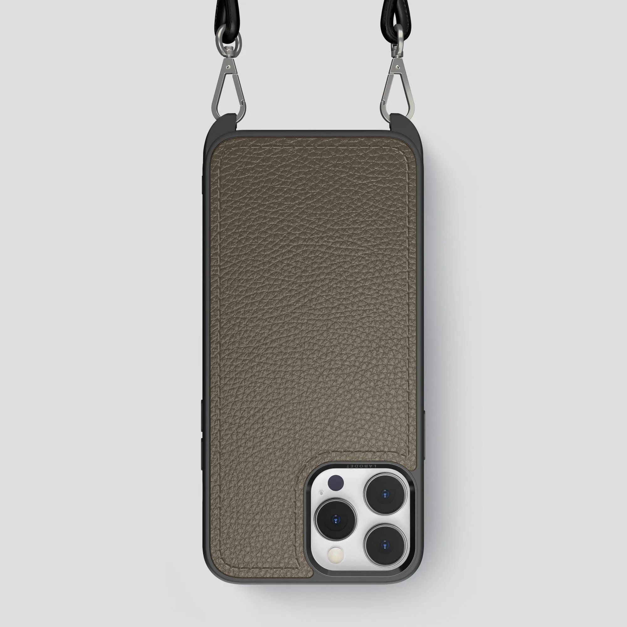 Compact Grip Premium Touch Crossbody Sport Case For iPhone 14 Pro Max In Calf