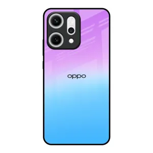 High-End Detail Matte Look Unicorn Pattern Glass Case for Oppo Reno14 5G