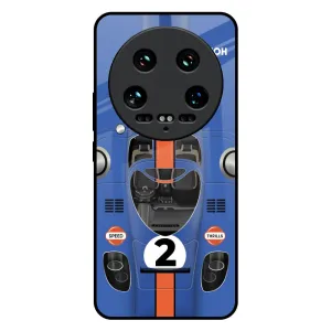 Car Adiction Glass Case for Mi 14 Ultra 5G Stylish Look Durable Build Texture