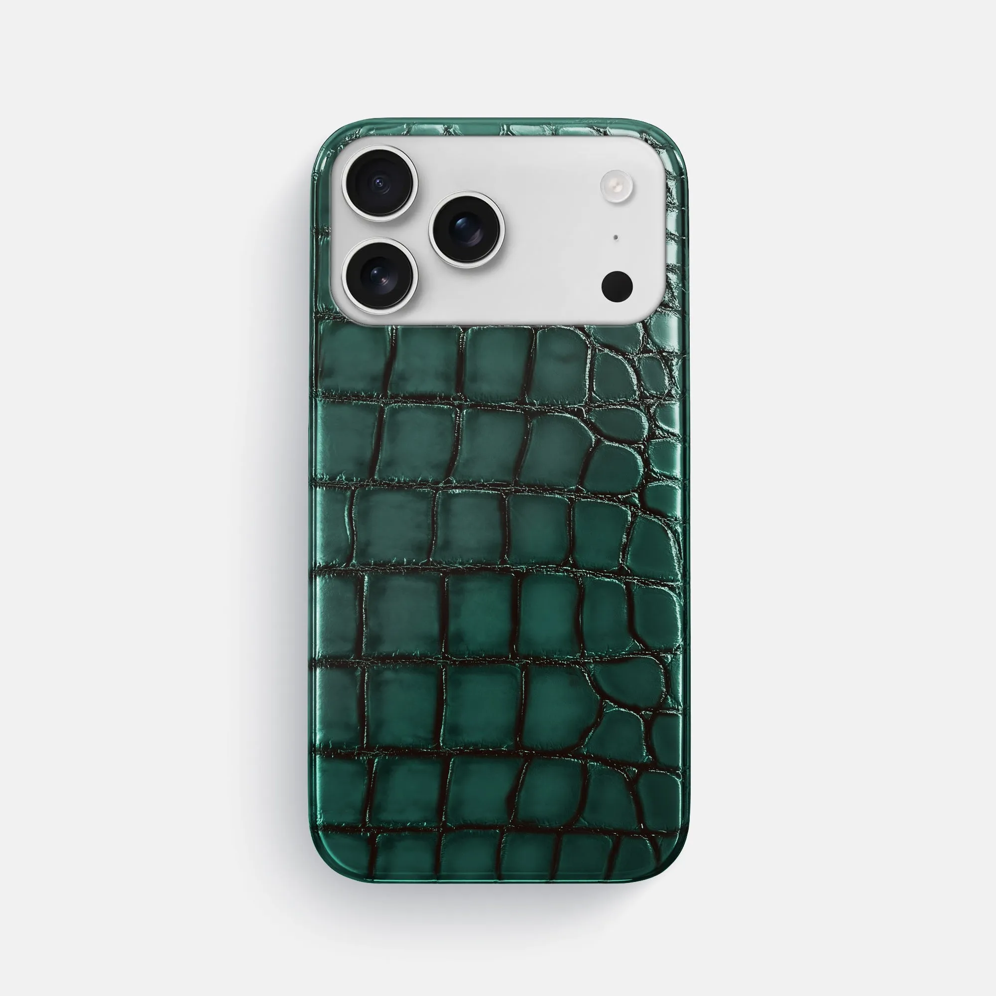 Slim Case For iPhone 17 Pro Max In Patina Alligator Soft Shield Durable Look