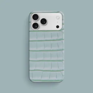 Slim Case Mint Gum For iPhone 17 Pro Max In Alligator Protective Shell Design