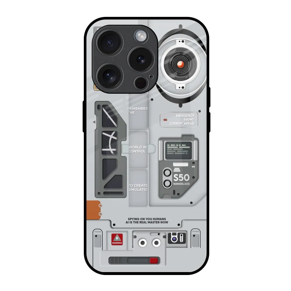 Plasma Shield Glass Case for iPhone 15 Pro Luxury Feel Premium Build Layer