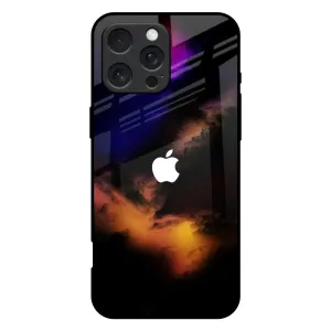 Strong protection Danger Galaxy Glass Case for iPhone 16 Pro Max