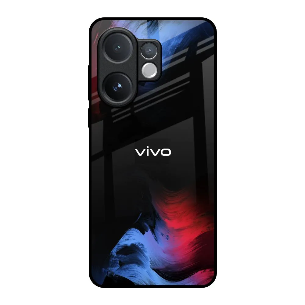 Fine Art Wave Glass Case for Vivo V60 5G Matte Coating Rugged Edge