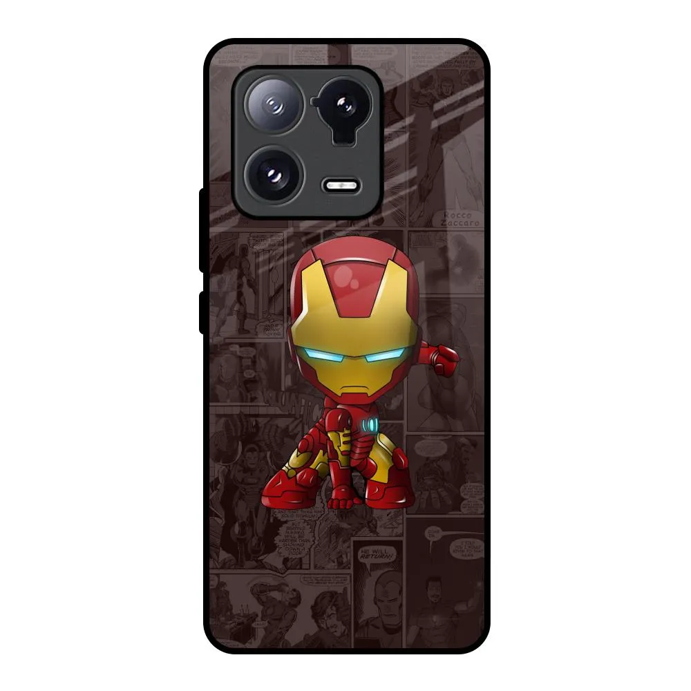 Angry Baby Super Hero Glass Case for Mi 13 Pro Comfort Texture Finish